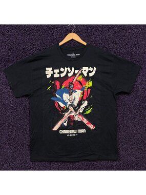 Chainsaw Man Anime T-Shirt Size Extra Large